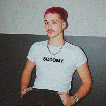 SODOME tshirt LGBT gay handmade