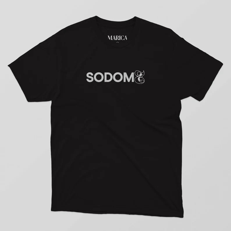 SODOME tshirt LGBT gay handmade