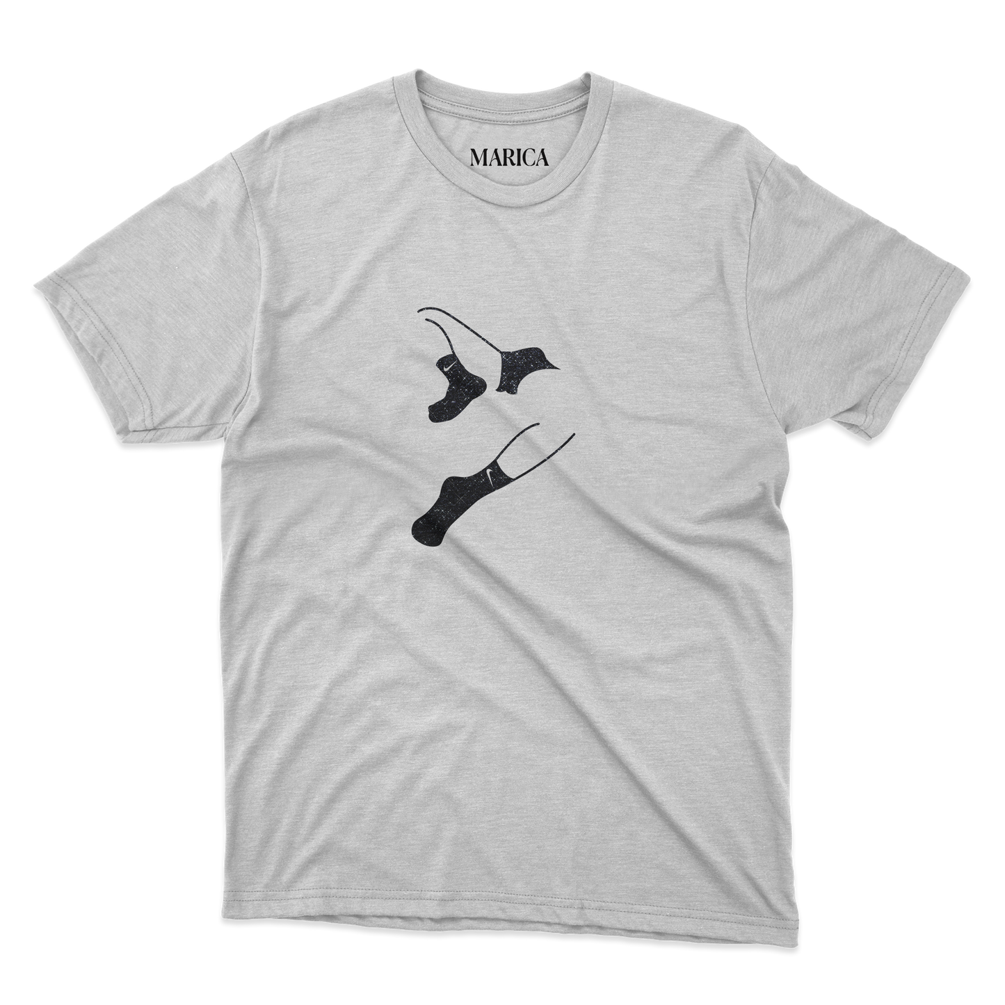 White Nike Socks Gay Fetish T-shirt