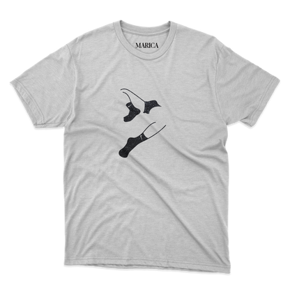 White Nike Socks Gay Fetish T-shirt